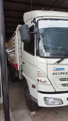 ขายรถบรรทุกหกล้อ Hino S500 FC9J เครื่อง 175 แรง ปี 54 ช่วงยาว 4.30 เมตร ทะเบียนพร้อม