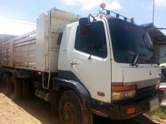 ขายรถบรรทุกสิบล้อดัมพ์ MITSUBISHI TF เครื่อง 6D16 turbo-220 แรง ปี 37 ซีเรียล 1,3xx