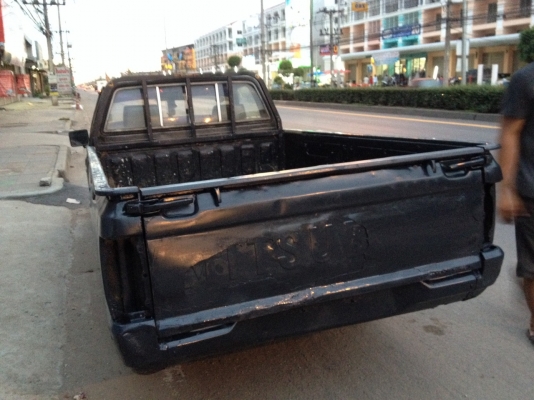 1992 MITSUBISHI,cycron 2.5  โฉม ปี89-94 สีเทา เกียร์ธรรมดา