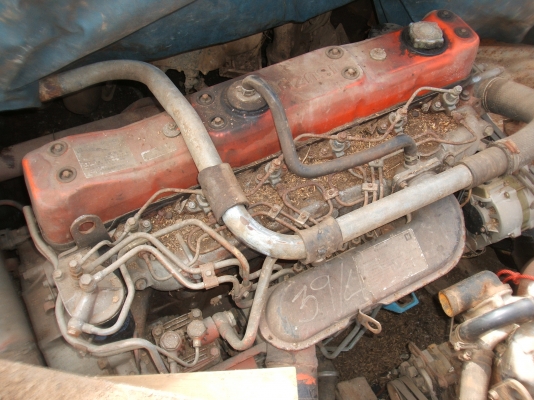 ขายเครื่องยนต์ อีซูซุ 240 แรงม้า ยกลงจากรถเกี่ยวข้าว สภาพดี