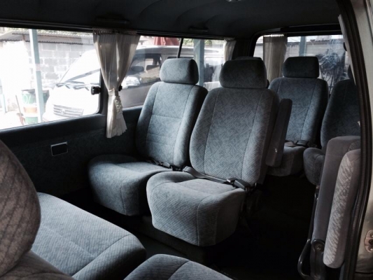 ขายรถตู้ SUPER CUSTOM ช่วงยาว เบนซินโรงงาน สสวยเดิมบาง