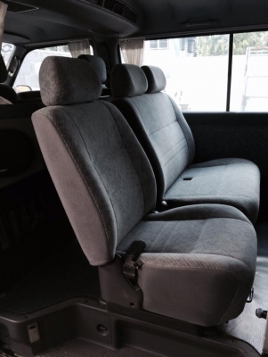 ขายรถตู้ SUPER CUSTOM ช่วงยาว เบนซินโรงงาน สสวยเดิมบาง