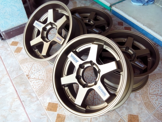 Te37 ขอบ17 6รู139et20กว้าง8"ทั้ง4ทำสีมาอย่างเดียวไม่มีซ่อมเหมือนของใหม่ขาย7900 ดูของได้คลอง2ซ,บงกช11คลองหลวง ปทุมธานี0898128457 ไอดี chaichaimax จัดส่งทั่วประเทศhttps://www.facebook.com/profile.php? id=1000062310313(รับเทริน) รับโหลดเตี้ยทุกรุ่น