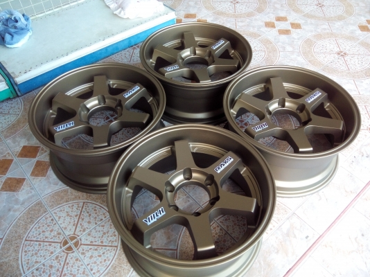 Te37 ขอบ17 6รู139et20กว้าง8"ทั้ง4ทำสีมาอย่างเดียวไม่มีซ่อมเหมือนของใหม่ขาย7900 ดูของได้คลอง2ซ,บงกช11คลองหลวง ปทุมธานี0898128457 ไอดี chaichaimax จัดส่งทั่วประเทศhttps://www.facebook.com/profile.php? id=1000062310313(รับเทริน) รับโหลดเตี้ยทุกรุ่น