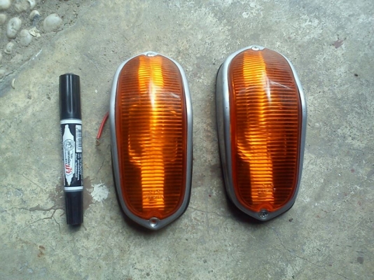 ขายไฟตะเกีรยงลอย  แต่ง 7 นิ้ว ไฟเลี้ยวแต่ง + นาพิกา us.