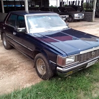TOYOTA CROWN ; วางเครืองนิสสัน6สูบดีเชลล์ ได้มาจากเบนช์ แรงมากประหยัดถายในสอาด รถขับได้ปกติ ภาษี58 แอร์มี รถไม่ผุครับขายถูกๆ ให้จบไวๆราคานี้หาไม่ได้แล้วครับ พ่อค้าตัดไปก่อนที่เชียนรถคลาสสิคจะมาเจอ