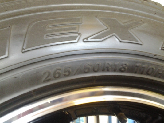 LENSO RT7ขอบ18 พร้อมยาง LENSO RT7ขอบ18 พร้อมยาง