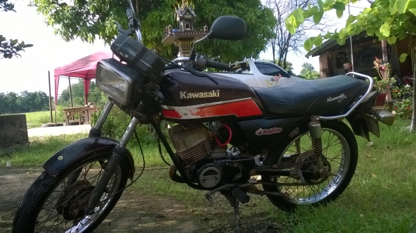 ขาย kawasaki gto125 m2 ทะเบียน
