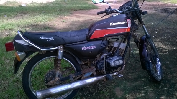 ขาย kawasaki gto125 m2 ทะเบียน