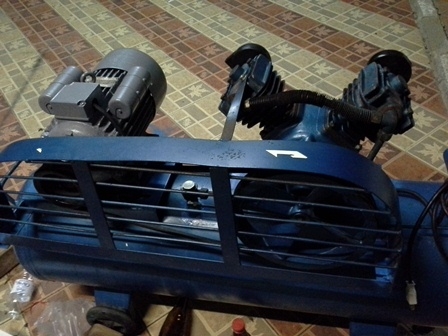 ขายปั๊มลมpuma 2แรง PP22 ถัง148ลิตร