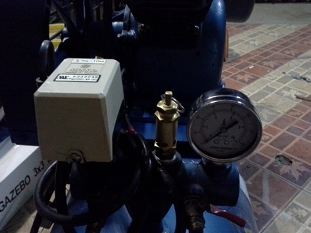 ขายปั๊มลมpuma 2แรง PP22 ถัง148ลิตร