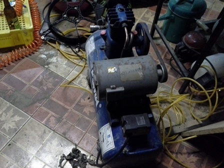 ขายปั๊มลมpuma 2แรง PP22 ถัง148ลิตร