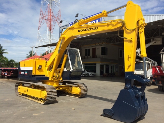 รถขุด Komatsu PC120-2 มีไลน์หัวเจาะ 7 พันชั่วโมง เครื่องเดิม ปั๊มเดิมตามสภาพครับ