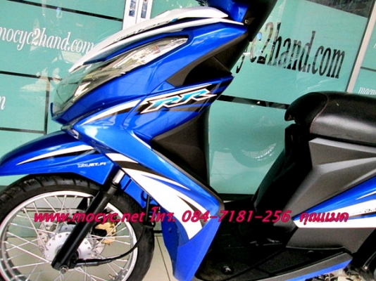 MIO 125 i RR รถเดือน ธ ค.ปี 56 สีนํ้าเงินขาว ไมล์ 5592 โล ของแถม 3 รายการ 26900