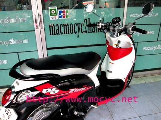 Fino PS  สีดำแดง รุ่นขายดี รถเดือน ก.ย. ปี 56 ไมล์ 6139 โล  ของแถม 3 รายการ 25900