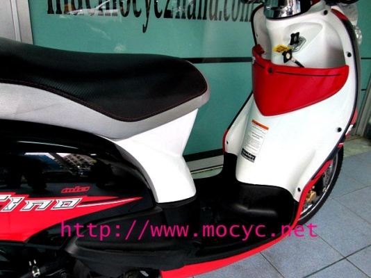 Fino PS  สีดำแดง รุ่นขายดี รถเดือน ก.ย. ปี 56 ไมล์ 6139 โล  ของแถม 3 รายการ 25900