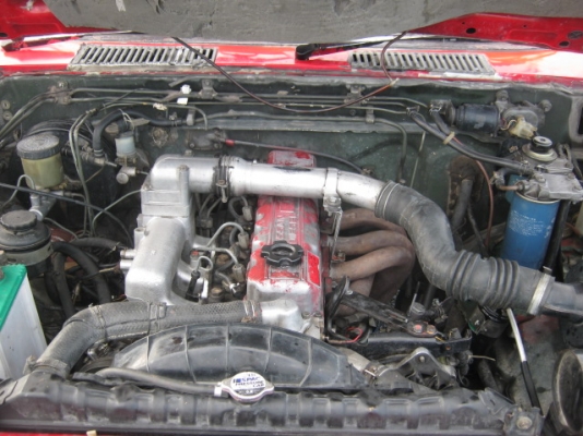 Big M แค๊บเล็ก เครื่องฝาแดง พาวเวอร์ แอร์เย็น