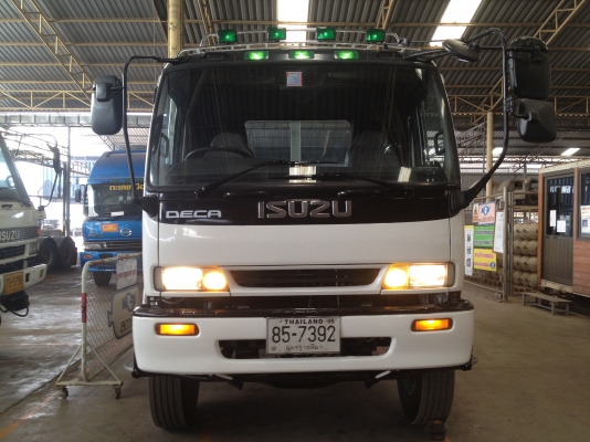 ขาย ISUZU DECA เครื่อง 6HE1-TC เทอร์โบ 260 แรงม้ากระบะคาร์โก้ ยาว 7.50 เมตร 1 เพลาครับ รถห้างเดิมๆ คัชซี FV สนใจรีบเลยครับ