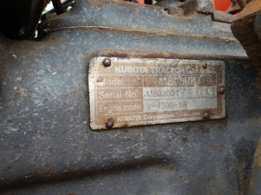 ขายรถไถ KUBOTA รุ่น M8030