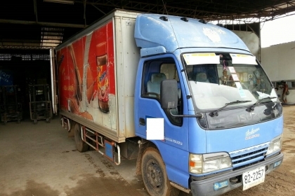 ขาย NKR 110 ปี 39 ตู้แห้ง 3 บาน 4.3 m รถพร้อมใช้ โทร 088-4501277