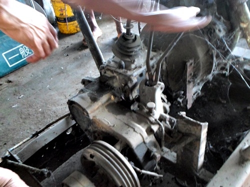 ขายเครื่อง มิสซูแคนเตอร์85แรง เกืยร์4X4 พร้อมแท้นปั้มน้ำหน้า5นิ้วใช้งานได้อยู่ครับ