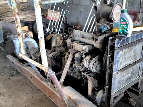 ขายเครื่อง มิสซูแคนเตอร์85แรง เกืยร์4X4 พร้อมแท้นปั้มน้ำหน้า5นิ้วใช้งานได้อยู่ครับ