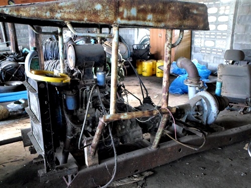 ขายเครื่อง มิสซูแคนเตอร์85แรง เกืยร์4X4 พร้อมแท้นปั้มน้ำหน้า5นิ้วใช้งานได้อยู่ครับ