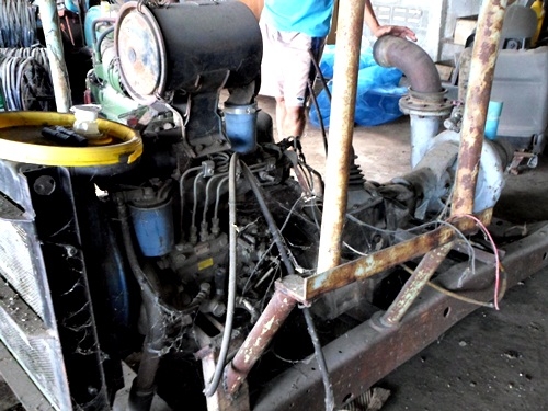 ขายเครื่อง มิสซูแคนเตอร์85แรง เกืยร์4X4 พร้อมแท้นปั้มน้ำหน้า5นิ้วใช้งานได้อยู่ครับ