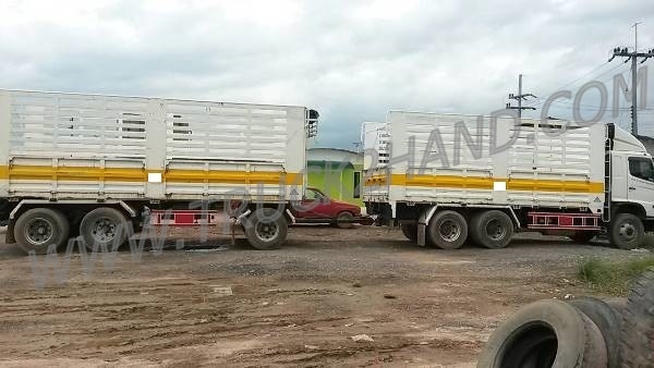 HINO แม่-ลูก 22 ล้อ รุ่น FM344 ปีจดทะเบียน 2554