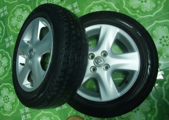 Max Vios Yaris ขอบ15 4รู100 พร้อมยาง Dunlop Max Vios Yaris ขอบ15 4รู100 พร้อมยาง Dunlop