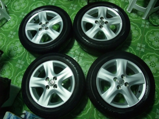 Max Vios Yaris ขอบ15 4รู100 พร้อมยาง Dunlop Max Vios Yaris ขอบ15 4รู100 พร้อมยาง Dunlop