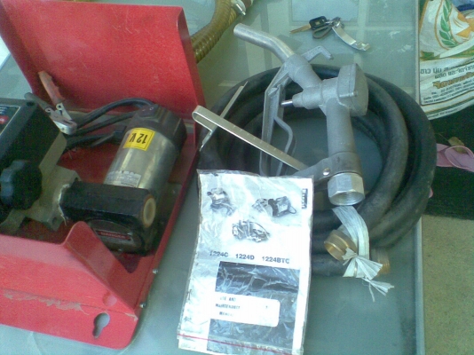 ขายมอเตอร์ดูดน้ำมัน 12V