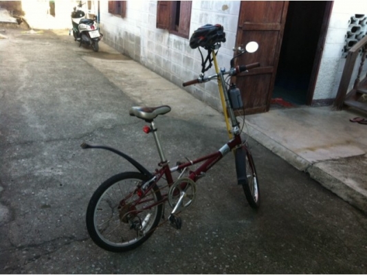 จักรยานพับ เชพโรเร็ต แข็งแรง รับน้ำหนักได้เยอะ ให้หมดที่เห็นตามรูป ต่อรองได้ มารับเองลดได้เยอะ โรงเรียนบ้านคลองใหม่ สามพราน นครปฐม