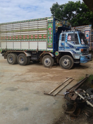 ขายรถบรรทุกดัมพ์ ISUZU ROCKY 240 วางเครื่อง 320 แรง เกียร์อิตั้น ปี 34 กระบะดัมพ์มิเนียม ทะเบียนพร้อม