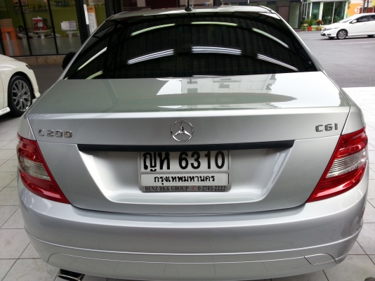 2011 Mercedes BENZ, W204 C200 CGI ปี 2011 เกียร์ออโต้ สภาพเยี่ยม เพิ่งเปลี่ยนยาง เข้า Service ที่ศูนย์ 63500KM 1.31M