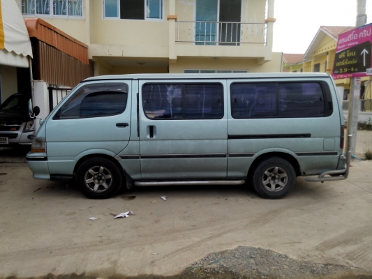 ขายรถตู้หัวจรวด 1 เจ แก๊ส เครื่องดี แอร์ฉ่ำ ใช้งานดีครับ