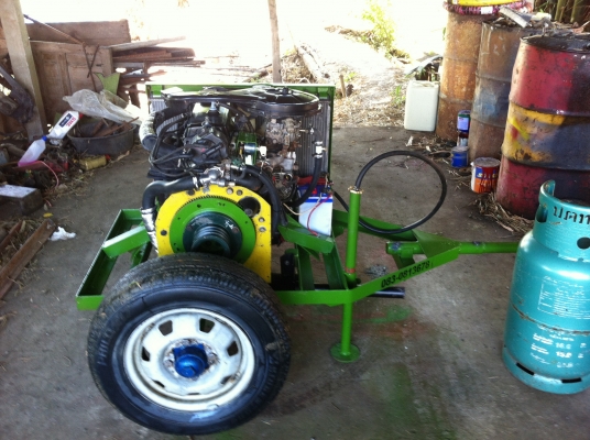 ขายเครื่องสูบน้ำใช้แก๊ส LPG 100\%ราคา 32000