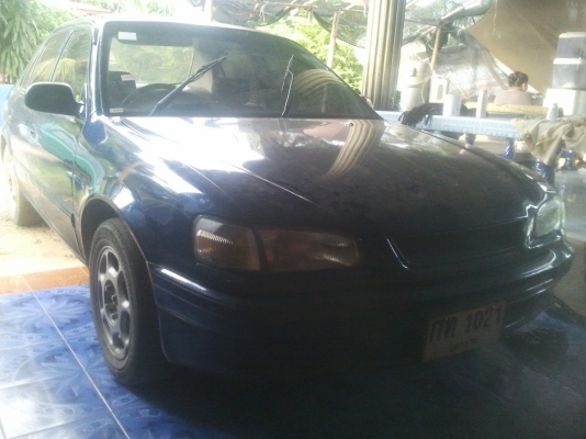 ขายรถบ้าน Corolla AE111 (ตอง 1) ตามสภาพ พอใช้สตาร์ททีเดียวติด เกียร์ดี ด้านหน้าข้างซ้ายยุบนิดไฟเลี้ยวแตกขับหักหลบ NV ไม่พ้นโดนเต็มๆเลยมุมซ้ายไม่เคยติดแก็สเครื่อง 1500 cc.เครื่องเสียงกระหึ่มพอใช้