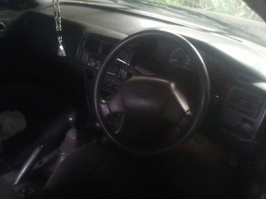 ขายรถบ้าน Corolla AE111 (ตอง 1) ตามสภาพ พอใช้สตาร์ททีเดียวติด เกียร์ดี ด้านหน้าข้างซ้ายยุบนิดไฟเลี้ยวแตกขับหักหลบ NV ไม่พ้นโดนเต็มๆเลยมุมซ้ายไม่เคยติดแก็สเครื่อง 1500 cc.เครื่องเสียงกระหึ่มพอใช้