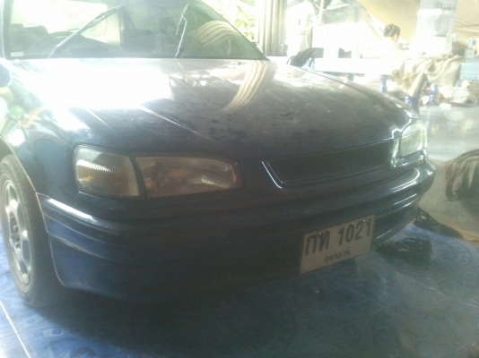 ขายรถบ้าน Corolla AE111 (ตอง 1) ตามสภาพ พอใช้สตาร์ททีเดียวติด เกียร์ดี ด้านหน้าข้างซ้ายยุบนิดไฟเลี้ยวแตกขับหักหลบ NV ไม่พ้นโดนเต็มๆเลยมุมซ้ายไม่เคยติดแก็สเครื่อง 1500 cc.เครื่องเสียงกระหึ่มพอใช้