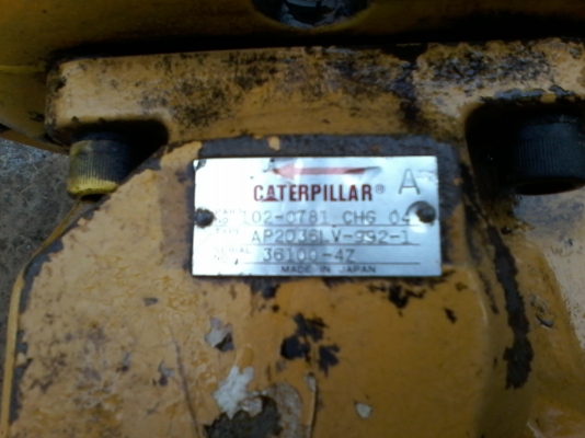 ขายปั๊มไฮดรอลิค ของ CAT E 70 ขายปั๊มไฮดรอลิค ของ CAT E 70