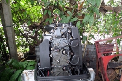 ขาย เครื่องเรือ SUZUKI 65 แรง พร้อมคอนโทรลนำเข้าจากญี่ปุ่น เครื่องเดินดี ติดง่าย ราคา 65,000