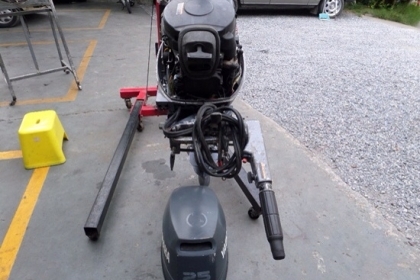 ขาย เครื่องเรือ YAMAHA 25 แรง 4 จังหวะ นำเข้าจากญี่ปุ่น ราคา 55,000