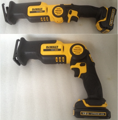 ชุดสว่านไร้สาย,สว่านไขควง,เลื่อยชักและไฟฉาย DeWALT12โวลท์พร้อมแท่นชาร์จแบ็ตลิเทียม2ก้อนและกระเป๋า