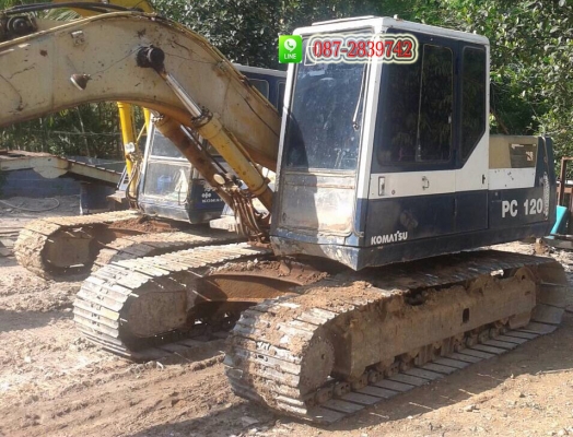 ขายรถแบคโฮ KOMATSU PC 120-5