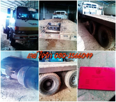 ***ขายแล้วครับขอบคุณ Truck2hand ขาย10ล้อเพลาเดียวขึ้นแบคโฮ200 HINO KT925 EH700-168HP วางหัวF18(ใบคุม)เครื่องเดิมเกียร์เดิม แน่นดี อึด ทน แรงดี เกียร์ไม่หลุด ช่วงล่างเพลาเดียวเดิม คัสซีใหญ่สวยไม่ปะไม่ดาม หางไอบีม7" หนาแข็งแรง สภาพดี พื้นไม่ผุ ขึ้น200