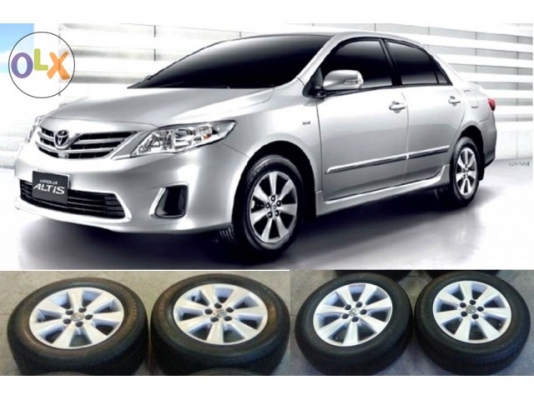 ล้อ อัลติส ขอบ 15 พร้อมยาง ปี13 ล้อ อัลติส ขอบ 15 พร้อมยาง ปี13