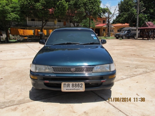 TOYOTA COROLLA 1.6 GLi โฉม สามห่วง ปี1996 หารุ่นนี้อยู่ไม่ผิดหวัง อึด ทน อะไหล่หาง่ายราคาถูก แอร์หนาวๆๆ