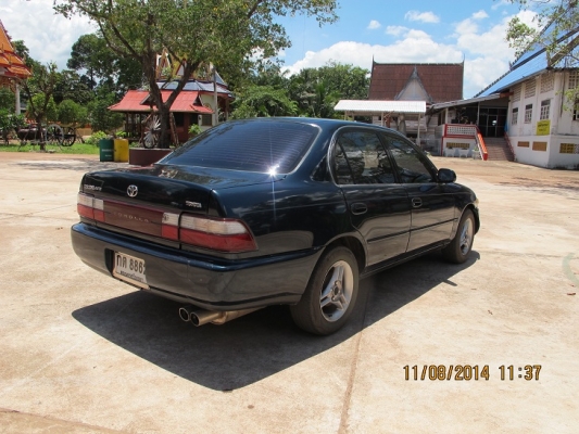 TOYOTA COROLLA 1.6 GLi โฉม สามห่วง ปี1996 หารุ่นนี้อยู่ไม่ผิดหวัง อึด ทน อะไหล่หาง่ายราคาถูก แอร์หนาวๆๆ