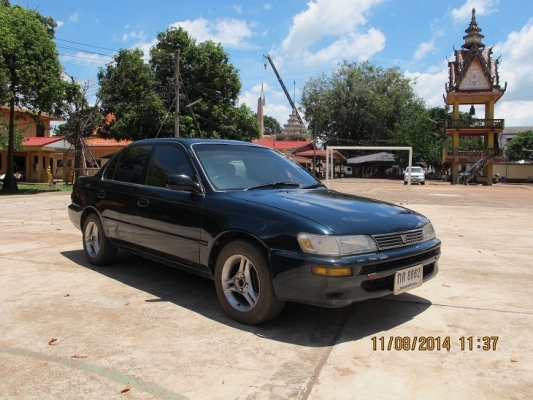 TOYOTA COROLLA 1.6 GLi โฉม สามห่วง ปี1996 หารุ่นนี้อยู่ไม่ผิดหวัง อึด ทน อะไหล่หาง่ายราคาถูก แอร์หนาวๆๆ